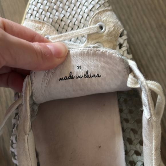 Joie woven leather shoes - Picture 3 of 4